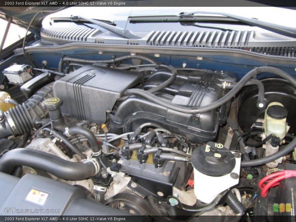 4.0 Liter SOHC 12-Valve V6 Engine for the 2003 Ford Explorer #68117258