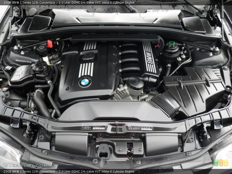 3.0 Liter DOHC 24-Valve VVT Inline 6 Cylinder Engine for the 2008 BMW 1 Series #68125560