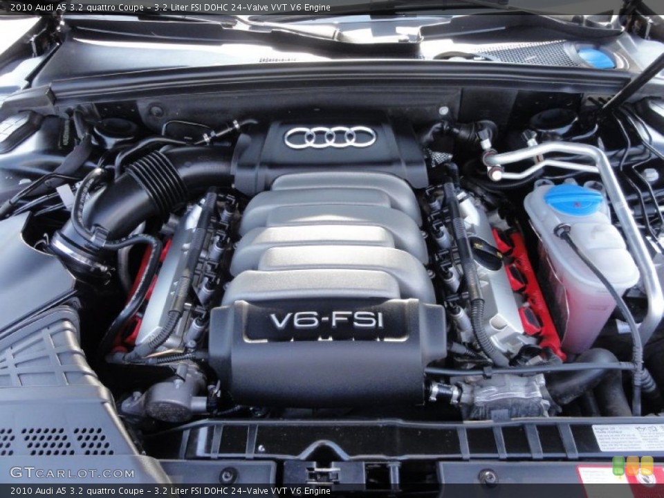 3.2 Liter FSI DOHC 24-Valve VVT V6 Engine for the 2010 Audi A5 #68130782