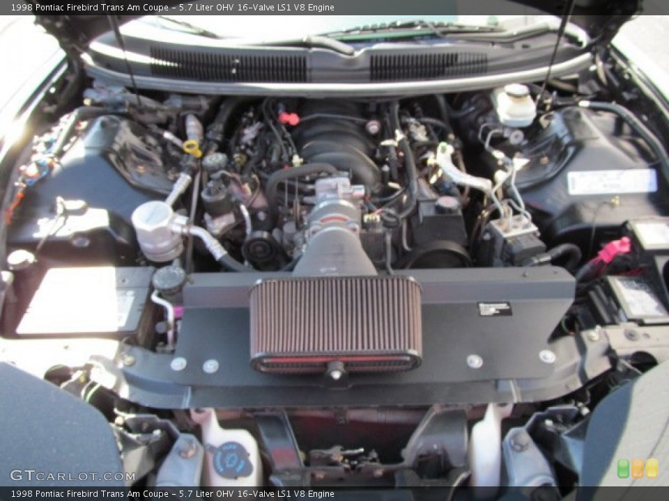 5.7 Liter OHV 16-Valve LS1 V8 Engine for the 1998 Pontiac Firebird #68131595