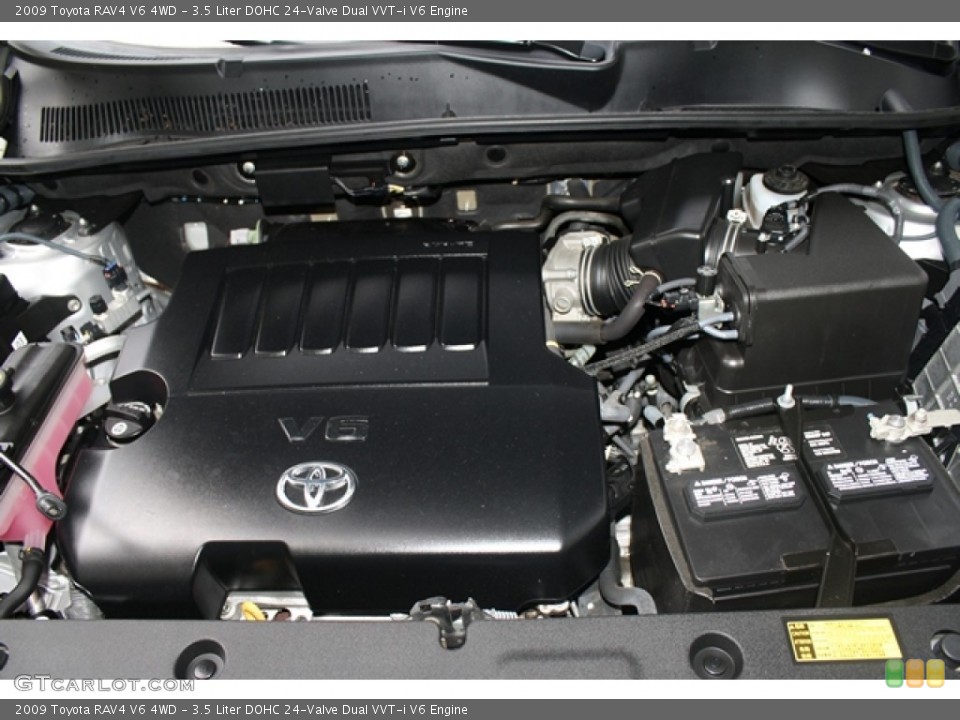 3.5 Liter DOHC 24-Valve Dual VVT-i V6 Engine for the 2009 Toyota RAV4 #68138408