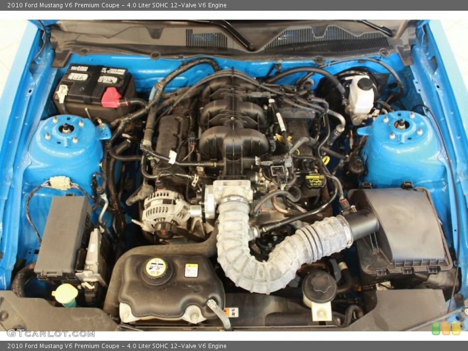 4.0 Liter SOHC 12-Valve V6 Engine for the 2010 Ford Mustang #68148476