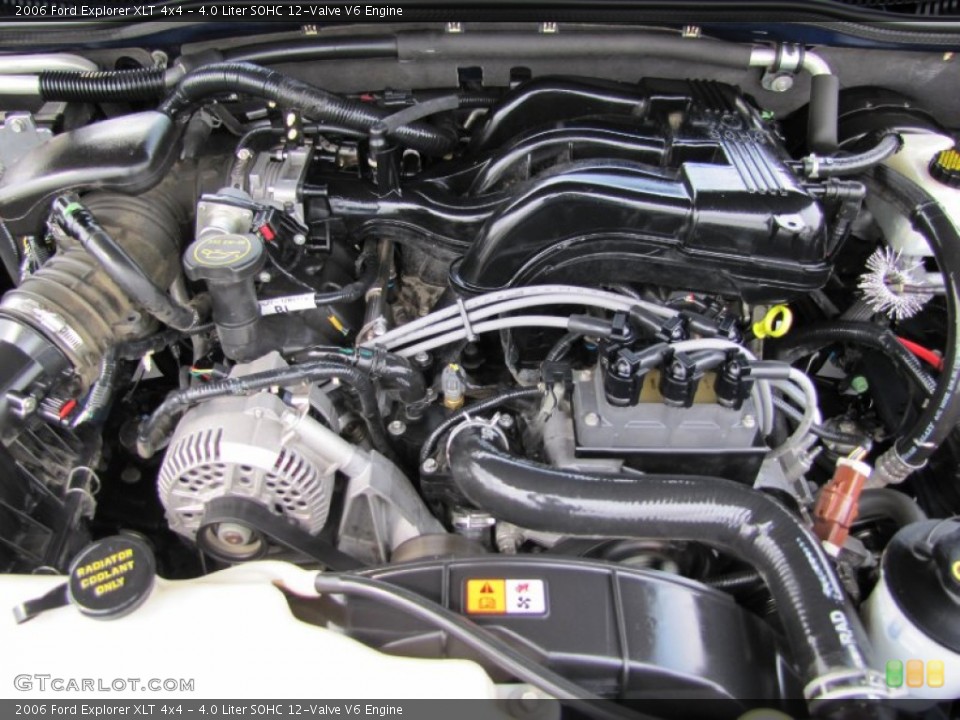 4.0 Liter SOHC 12-Valve V6 Engine for the 2006 Ford Explorer #68150283