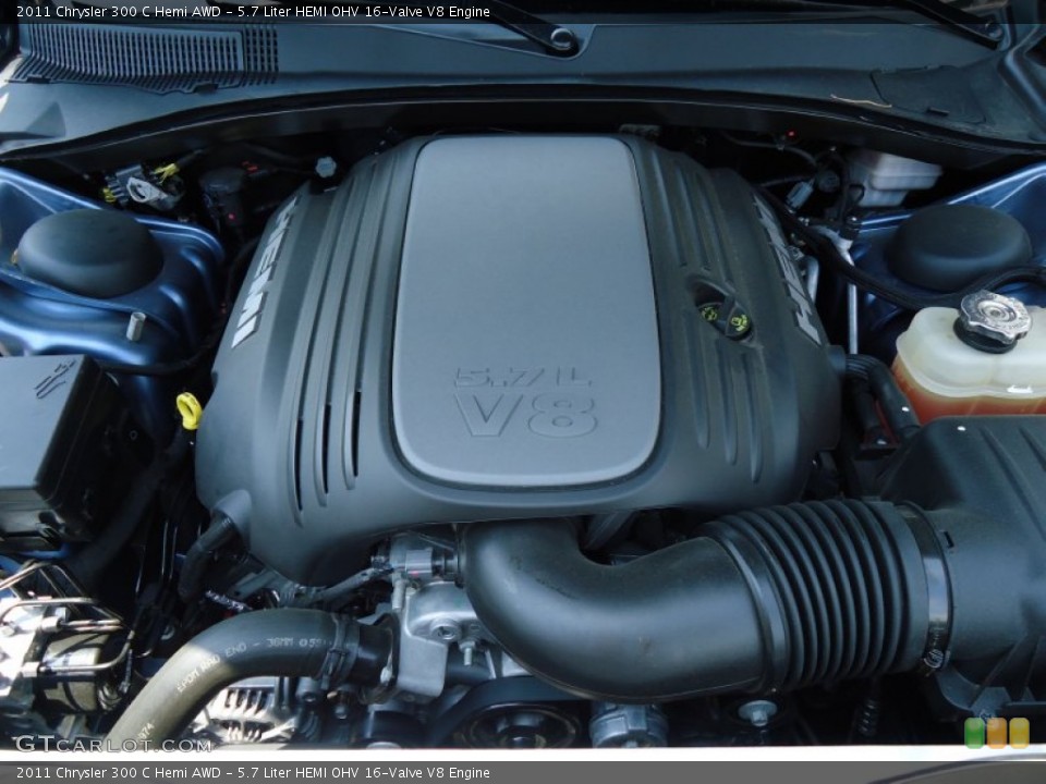 5.7 Liter HEMI OHV 16-Valve V8 Engine for the 2011 Chrysler 300 #68158289