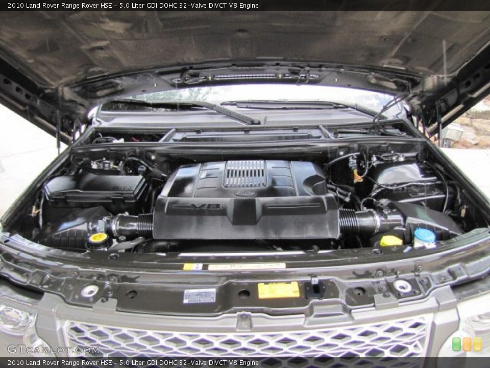 5.0 Liter GDI DOHC 32-Valve DIVCT V8 Engine for the 2010 Land Rover Range Rover #68164542