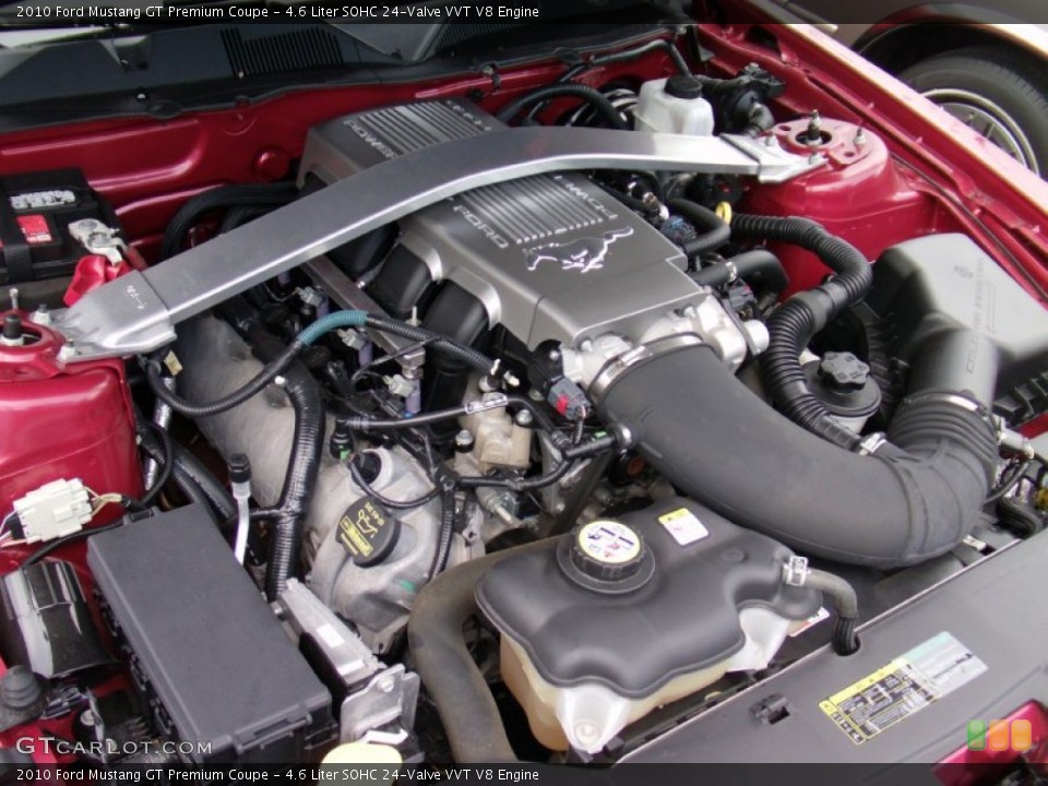 4.6 Liter SOHC 24-Valve VVT V8 Engine for the 2010 Ford Mustang #68174610