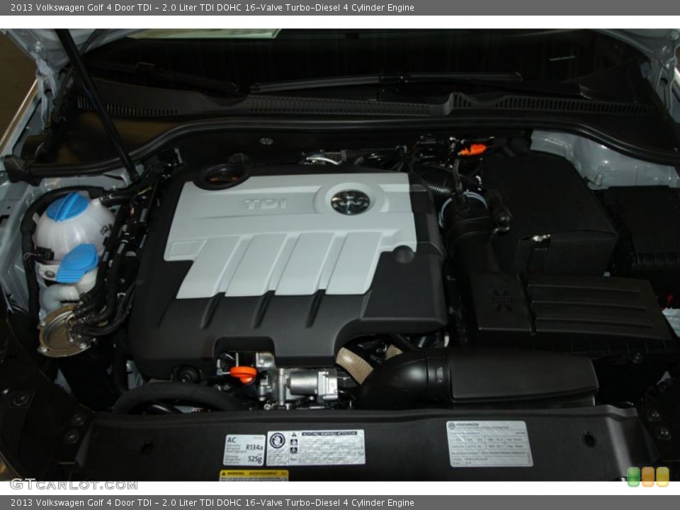 2.0 Liter TDI DOHC 16-Valve Turbo-Diesel 4 Cylinder Engine for the 2013 Volkswagen Golf #68183307