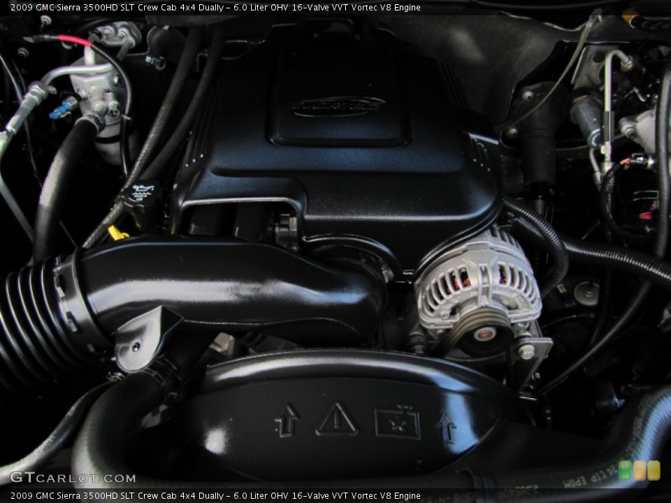 6.0 Liter OHV 16-Valve VVT Vortec V8 Engine for the 2009 GMC Sierra 3500HD #68183391