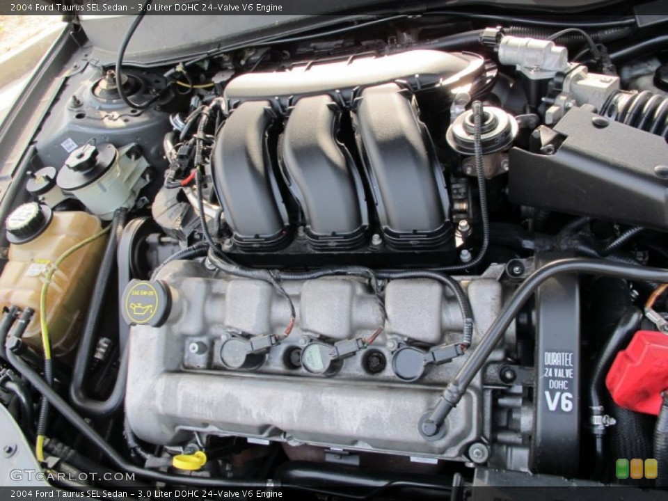 3.0 Liter DOHC 24-Valve V6 Engine for the 2004 Ford Taurus #68204619