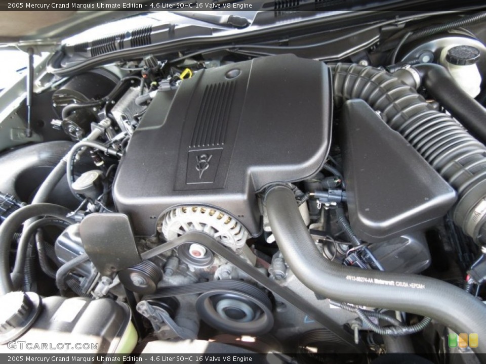4.6 Liter SOHC 16 Valve V8 Engine for the 2005 Mercury Grand Marquis #68213094