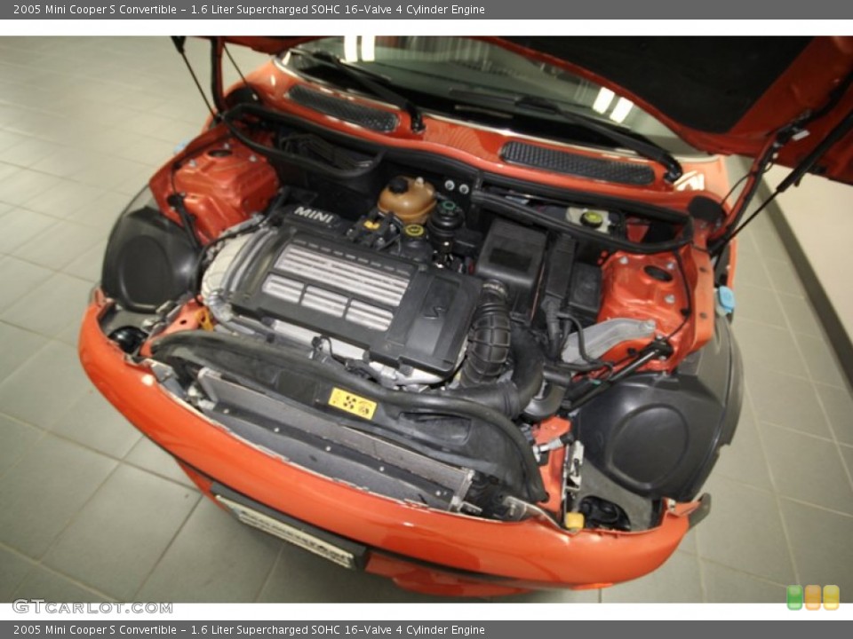 1.6 Liter Supercharged SOHC 16-Valve 4 Cylinder Engine for the 2005 Mini Cooper #68225734