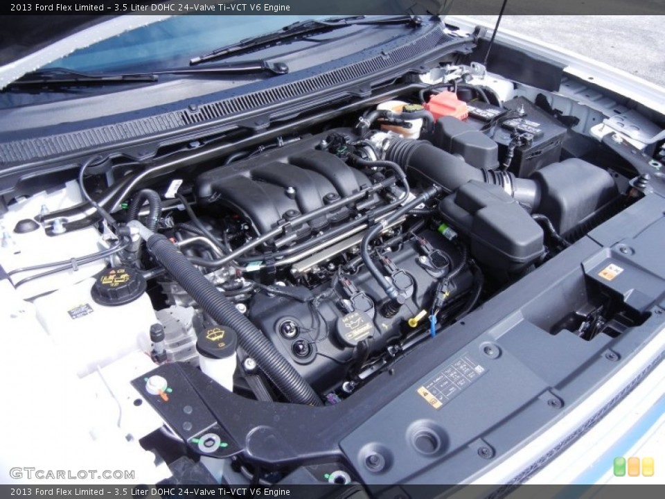 3.5 Liter DOHC 24-Valve Ti-VCT V6 Engine for the 2013 Ford Flex #68236159