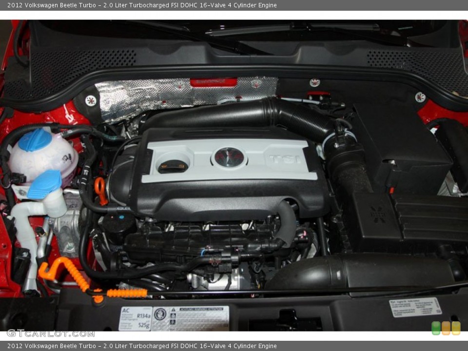 2.0 Liter Turbocharged FSI DOHC 16-Valve 4 Cylinder Engine for the 2012 Volkswagen Beetle #68236489