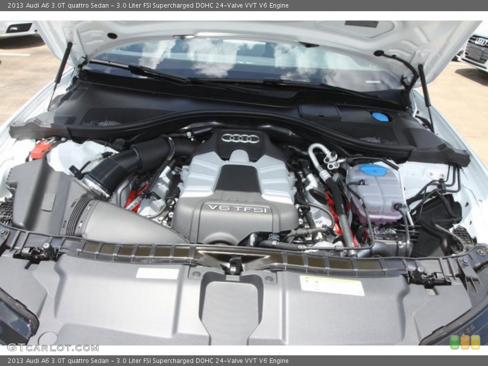3.0 Liter FSI Supercharged DOHC 24-Valve VVT V6 Engine for the 2013 Audi A6 #68238638