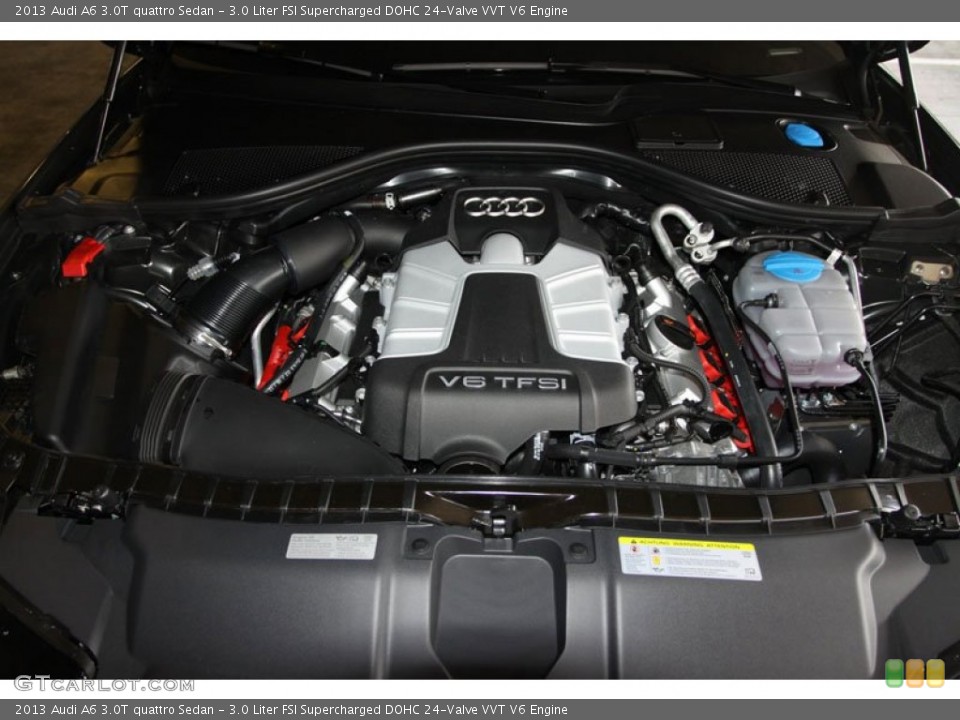 3.0 Liter FSI Supercharged DOHC 24-Valve VVT V6 Engine for the 2013 Audi A6 #68239198