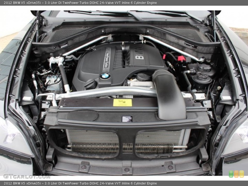 3.0 Liter DI TwinPower Turbo DOHC 24-Valve VVT Inline 6 Cylinder Engine for the 2012 BMW X5 #68242933