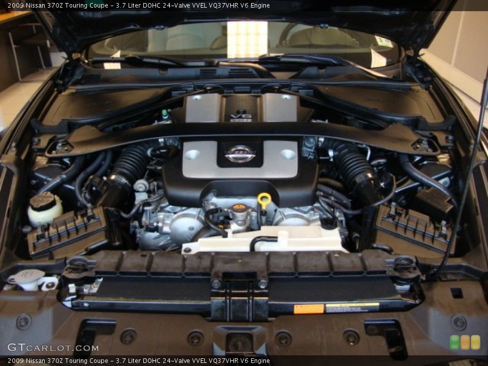3.7 Liter DOHC 24-Valve VVEL VQ37VHR V6 Engine for the 2009 Nissan 370Z #68246293