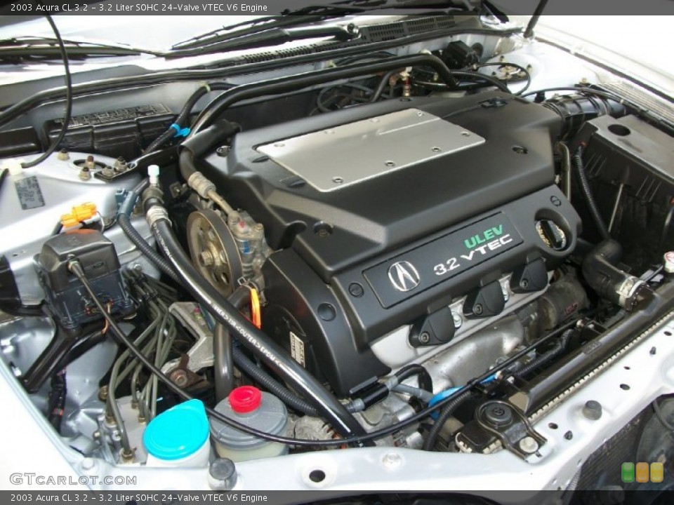 3.2 Liter SOHC 24-Valve VTEC V6 2003 Acura CL Engine