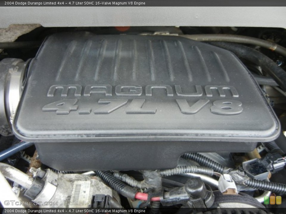 4.7 Liter SOHC 16-Valve Magnum V8 Engine for the 2004 Dodge Durango #68263170