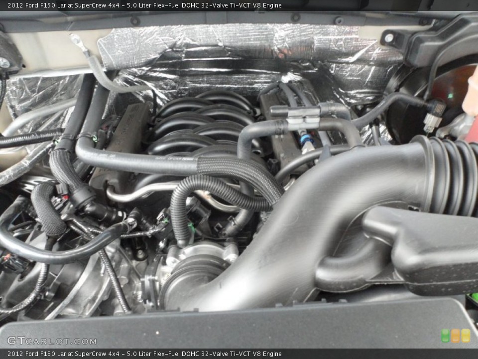 5.0 Liter Flex-Fuel DOHC 32-Valve Ti-VCT V8 Engine for the 2012 Ford F150 #68263238