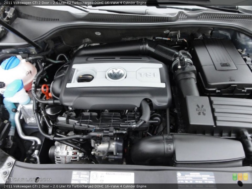 2.0 Liter FSI Turbocharged DOHC 16-Valve 4 Cylinder Engine for the 2011 Volkswagen GTI #68268593
