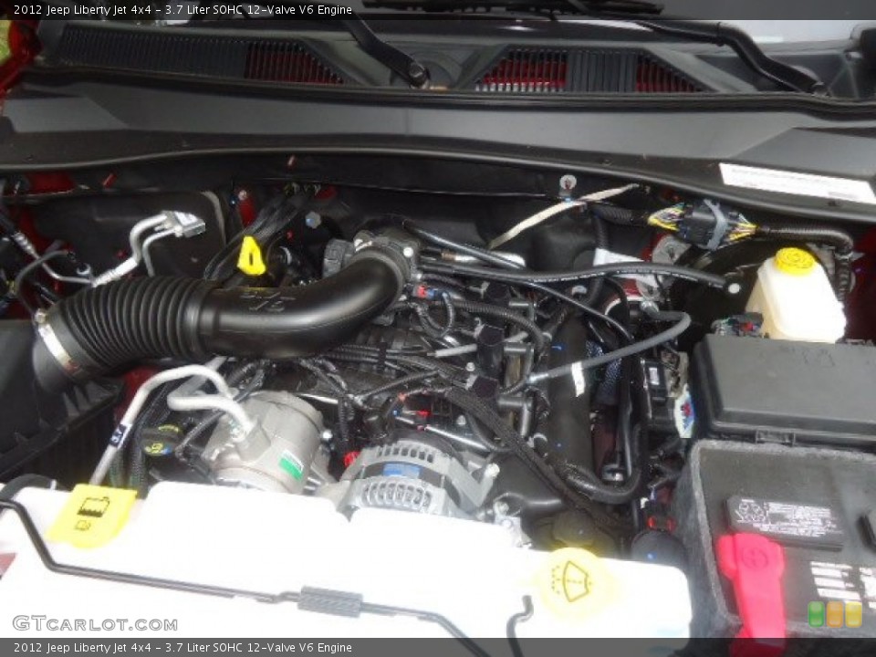 3.7 Liter SOHC 12-Valve V6 Engine for the 2012 Jeep Liberty #68274761