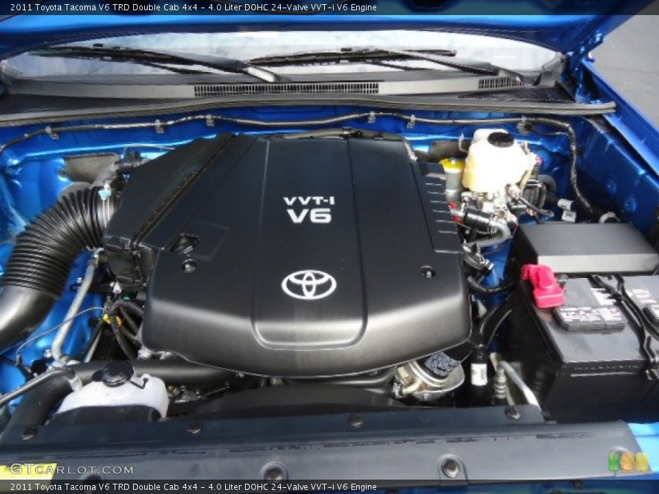 4.0 Liter DOHC 24-Valve VVT-i V6 Engine for the 2011 Toyota Tacoma #68276912