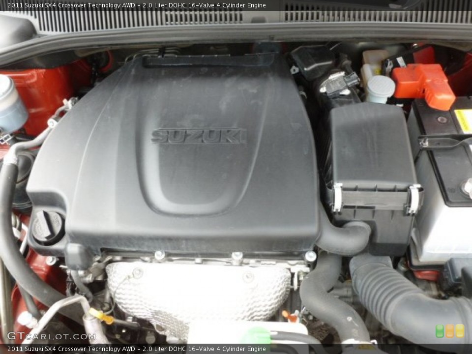 2.0 Liter DOHC 16-Valve 4 Cylinder Engine for the 2011 Suzuki SX4 #68284547