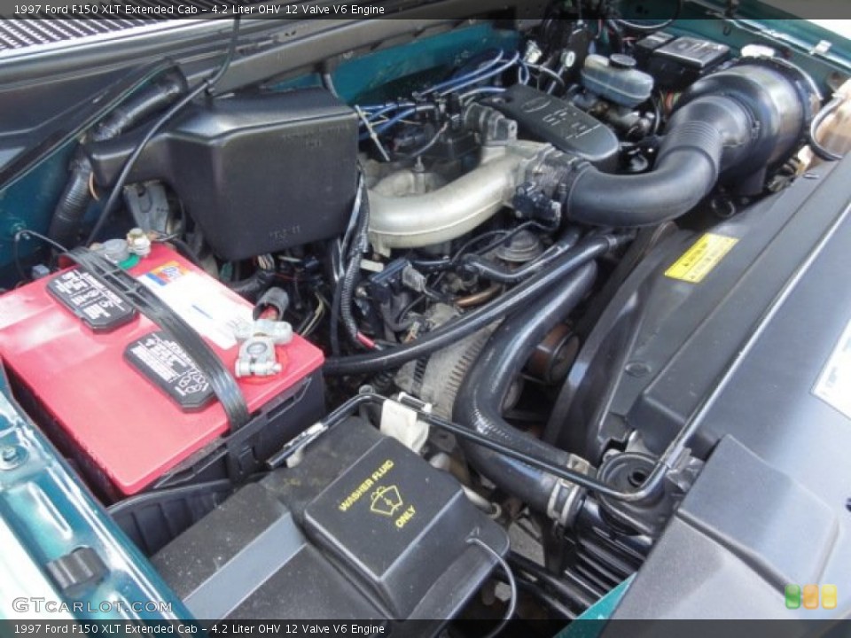 4.2 Liter OHV 12 Valve V6 Engine for the 1997 Ford F150 #68284961