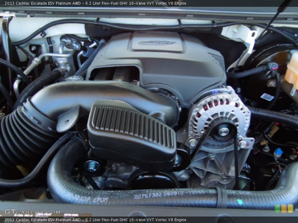 6.2 Liter Flex-Fuel OHV 16-Valve VVT Vortec V8 Engine for the 2013 Cadillac Escalade #68292395