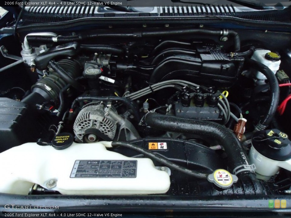 4.0 Liter SOHC 12-Valve V6 Engine for the 2006 Ford Explorer #68292665