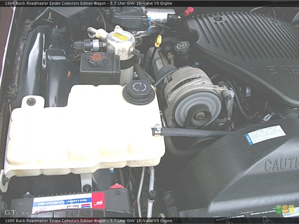 5.7 Liter OHV 16-Valve V8 Engine for the 1996 Buick Roadmaster #68293160