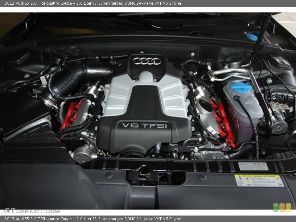 3.0 Liter FSI Supercharged DOHC 24-Valve VVT V6 Engine for the 2013 Audi S5 #68302240