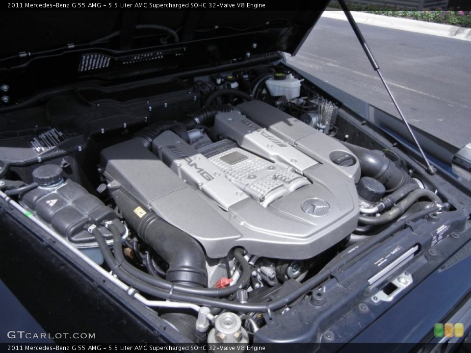 5.5 Liter AMG Supercharged SOHC 32-Valve V8 Engine for the 2011 Mercedes-Benz G #68310230