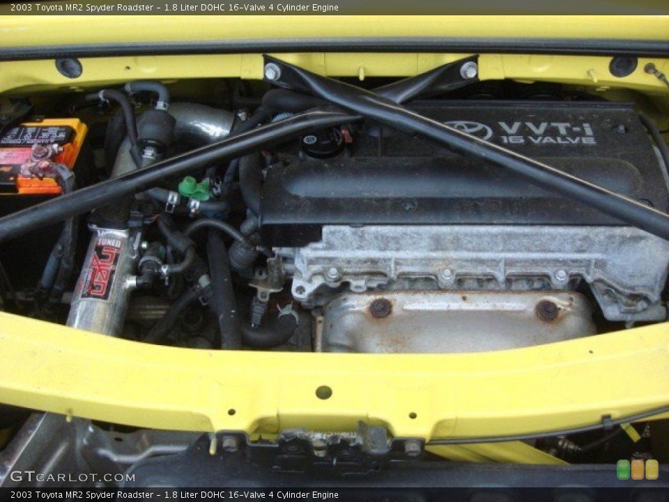 1.8 Liter DOHC 16-Valve 4 Cylinder Engine for the 2003 Toyota MR2 Spyder #68311481