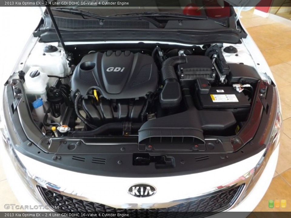 2.4 Liter GDI DOHC 16-Valve 4 Cylinder Engine for the 2013 Kia Optima #68328546