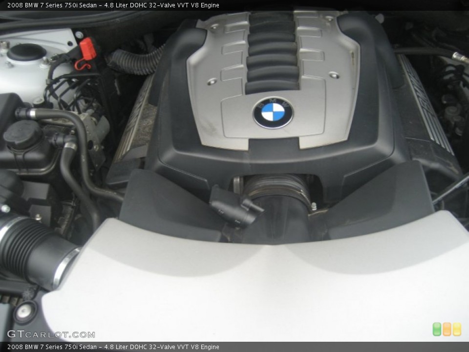 4.8 Liter DOHC 32-Valve VVT V8 Engine for the 2008 BMW 7 Series #68340231