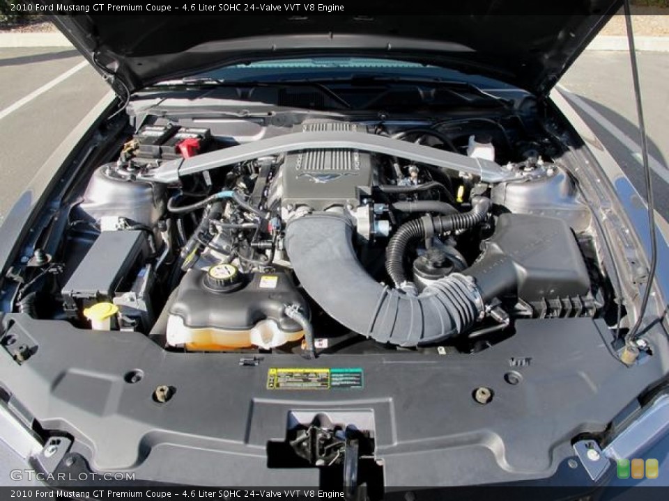 4.6 Liter SOHC 24-Valve VVT V8 Engine for the 2010 Ford Mustang #68358096