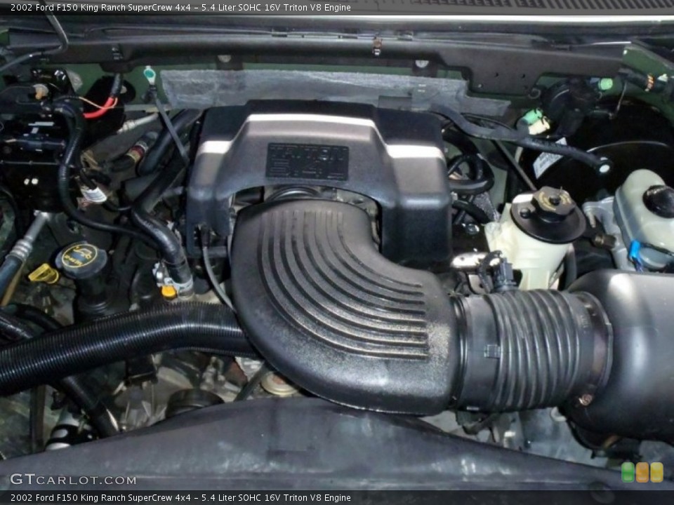 5.4 Liter SOHC 16V Triton V8 Engine for the 2002 Ford F150 #68364481