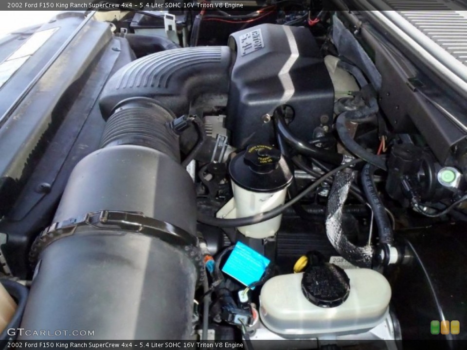 5.4 Liter SOHC 16V Triton V8 Engine for the 2002 Ford F150 #68364499