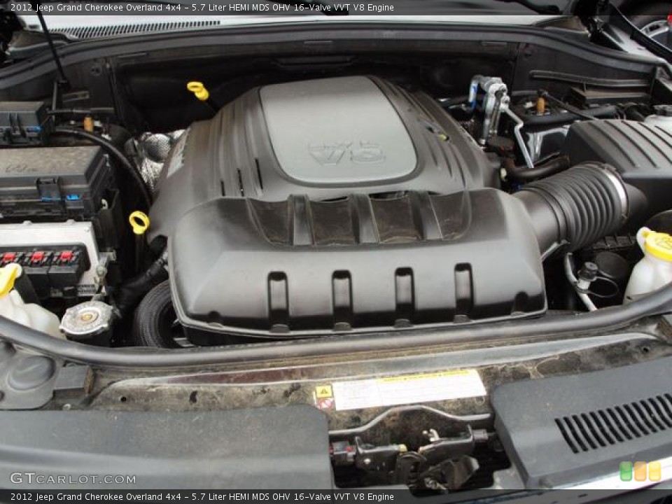 5.7 Liter HEMI MDS OHV 16-Valve VVT V8 Engine for the 2012 Jeep Grand Cherokee #68364802