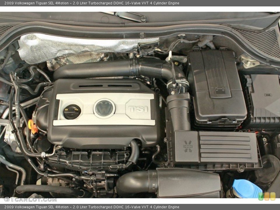 2.0 Liter Turbocharged DOHC 16-Valve VVT 4 Cylinder Engine for the 2009 Volkswagen Tiguan #68367783