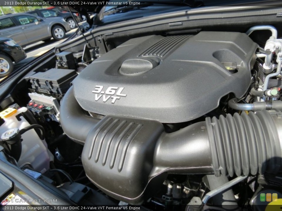 3.6 Liter DOHC 24-Valve VVT Pentastar V6 Engine for the 2013 Dodge Durango #68373021