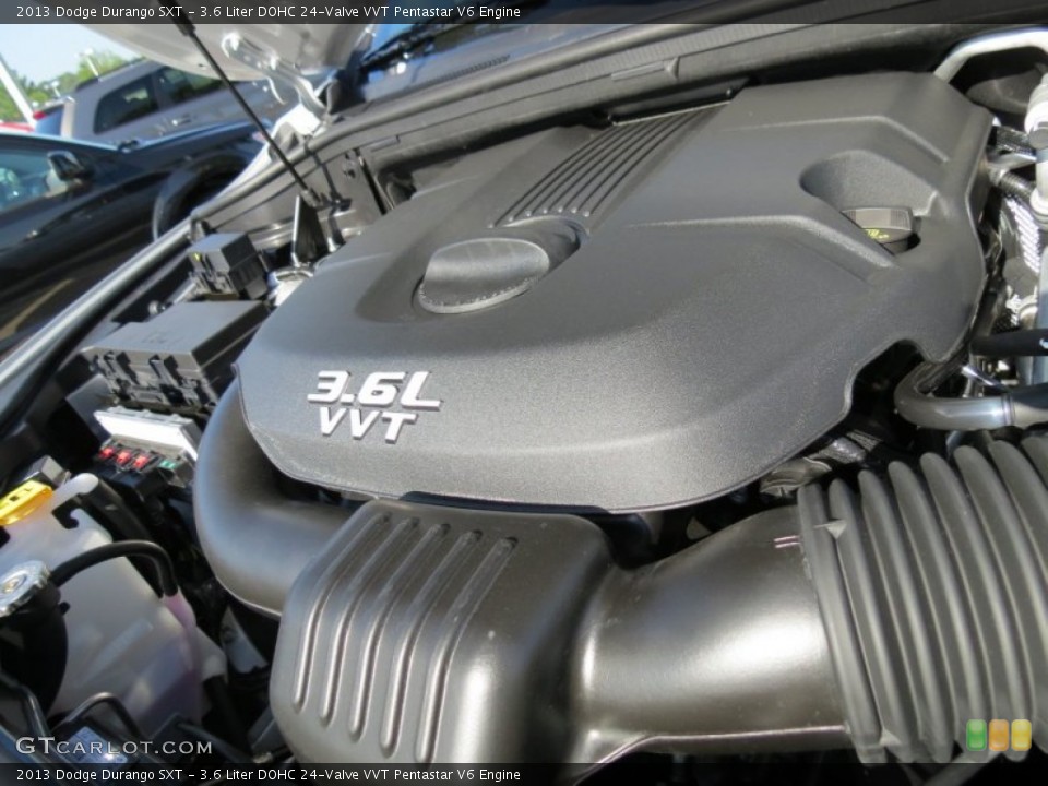 3.6 Liter DOHC 24-Valve VVT Pentastar V6 Engine for the 2013 Dodge Durango #68373132