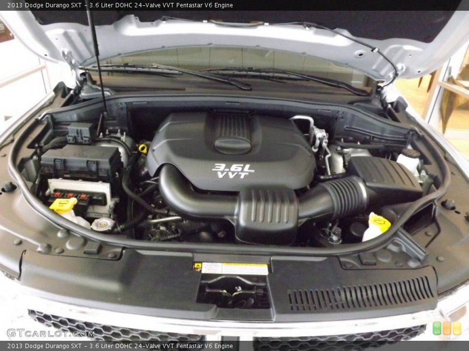 3.6 Liter DOHC 24-Valve VVT Pentastar V6 Engine for the 2013 Dodge Durango #68379987