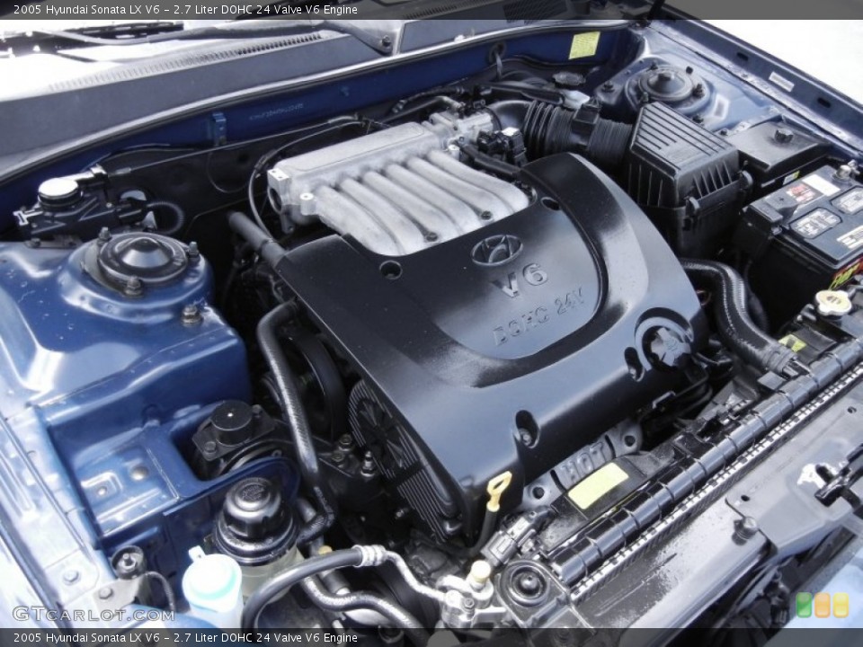 2.7 Liter DOHC 24 Valve V6 Engine for the 2005 Hyundai Sonata #68391072