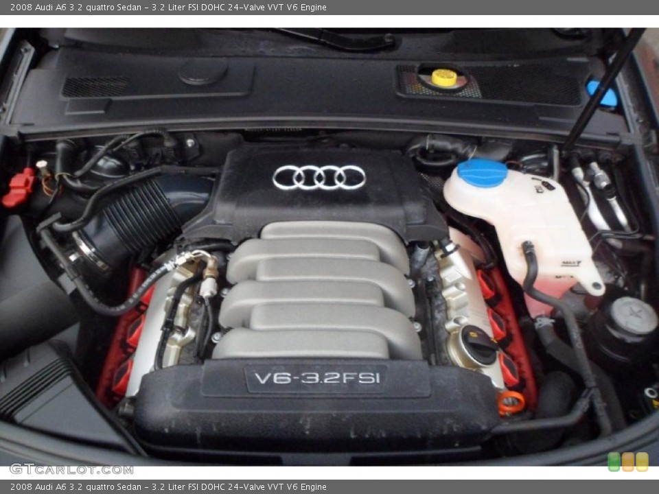 3.2 Liter FSI DOHC 24-Valve VVT V6 Engine for the 2008 Audi A6 #68395953
