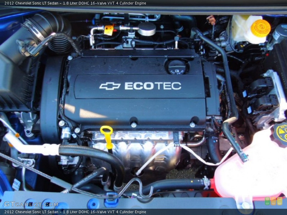 1.8 Liter DOHC 16-Valve VVT 4 Cylinder Engine for the 2012 Chevrolet Sonic #68404074