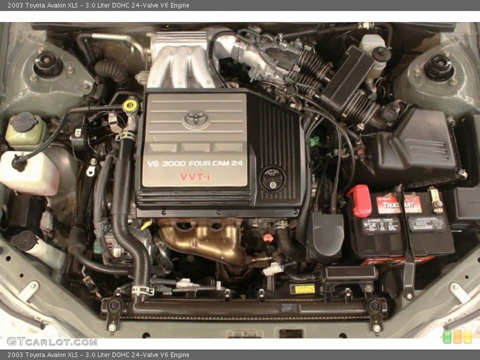 3.0 Liter DOHC 24-Valve V6 Engine for the 2003 Toyota Avalon #68405169