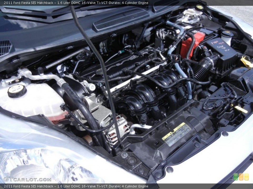 1.6 Liter DOHC 16-Valve Ti-VCT Duratec 4 Cylinder Engine for the 2011 Ford Fiesta #68409846